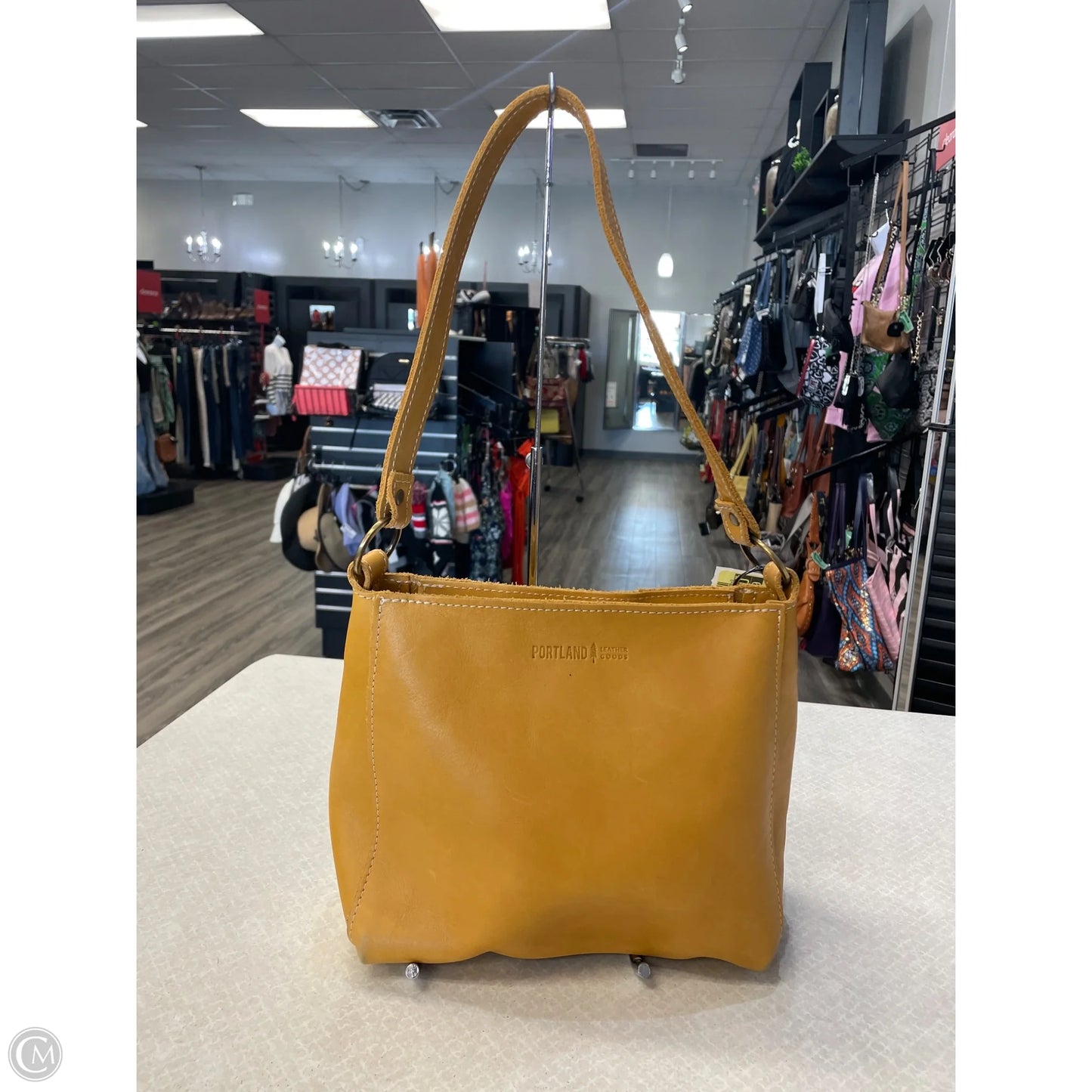 Handbag Leather By Portland Leather, Size: Medium