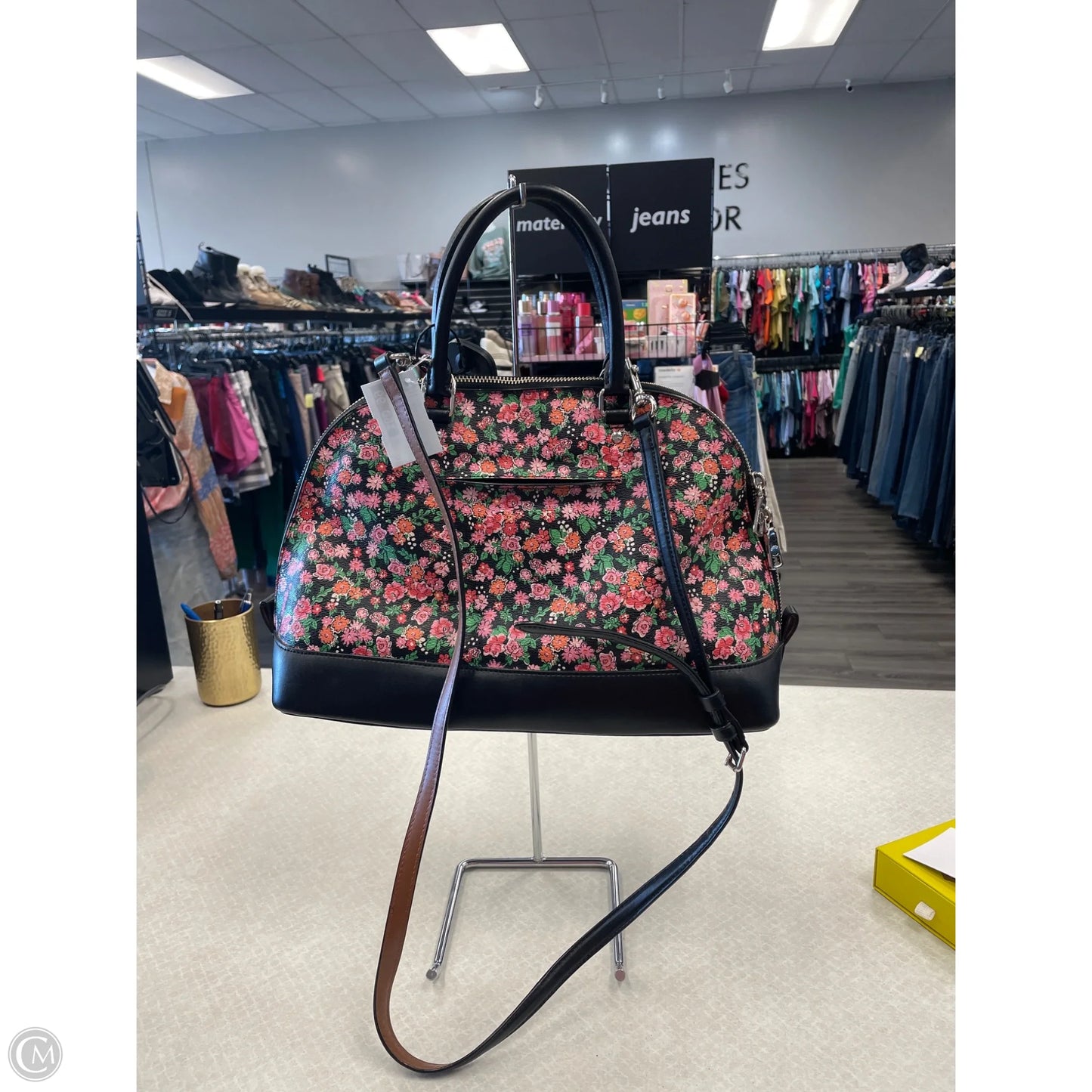 Crossbody Designer By Coach, Size: Medium