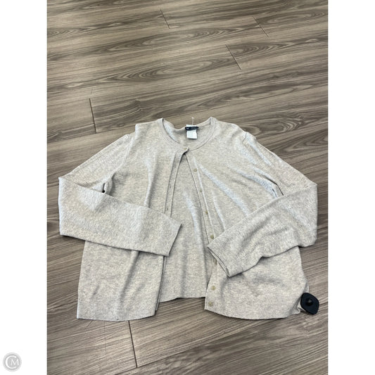 Cardigan By Gap In Grey, Size: Xl