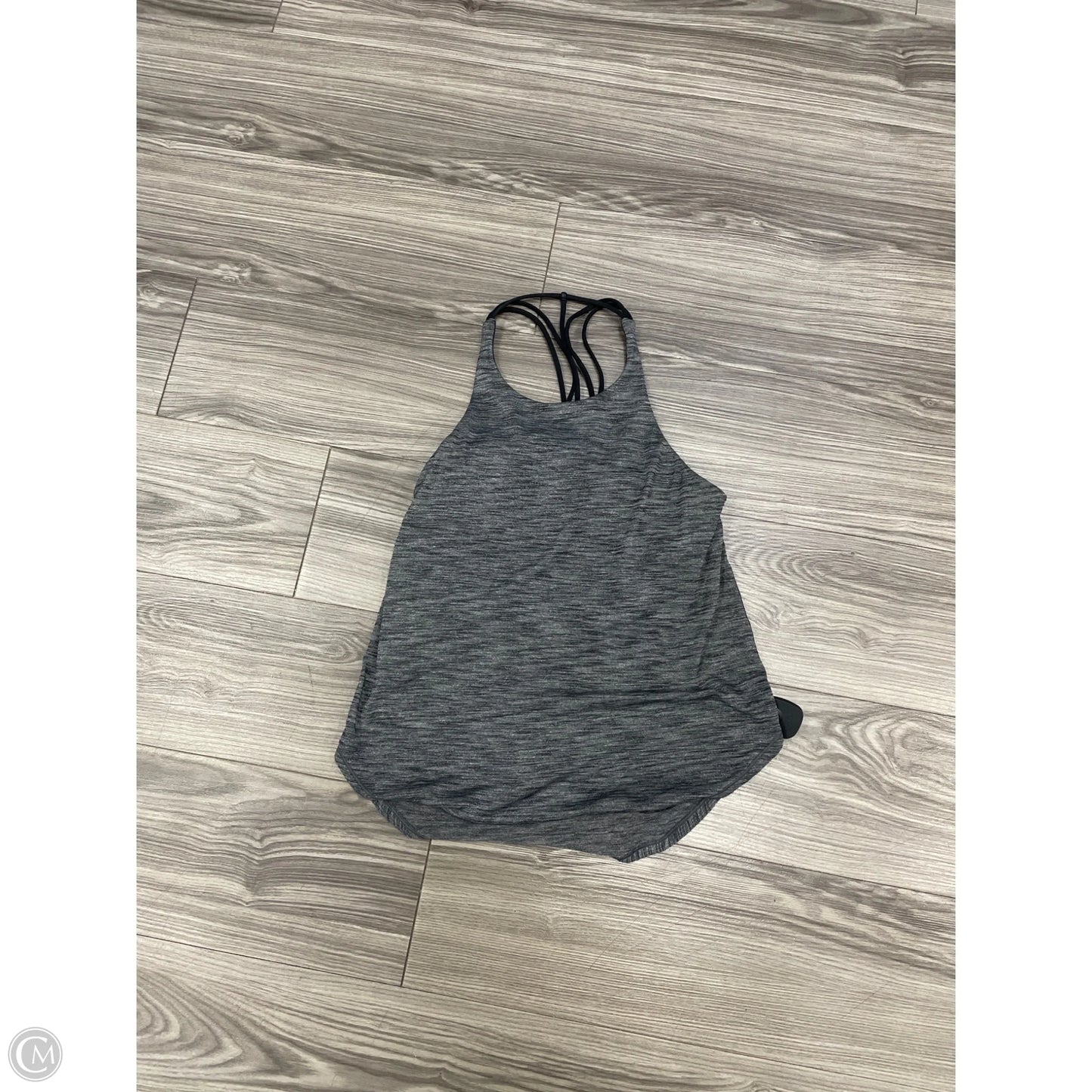 Athletic Tank Top By Lululemon In Grey, Size: 6