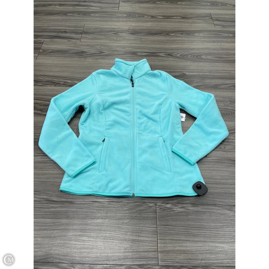 Jacket Fleece By Amazon Essentials In Teal, Size: M