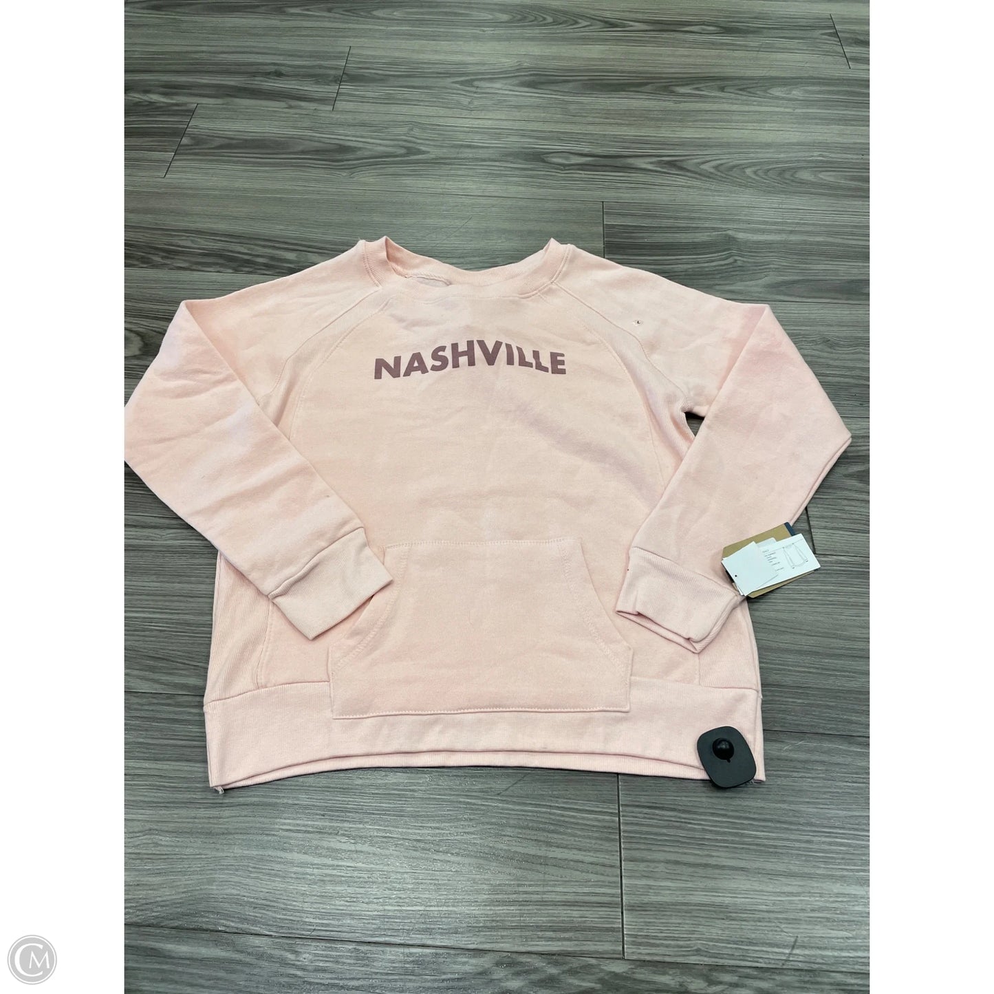 Sweatshirt Crewneck By Clothes Mentor In Pink, Size: L