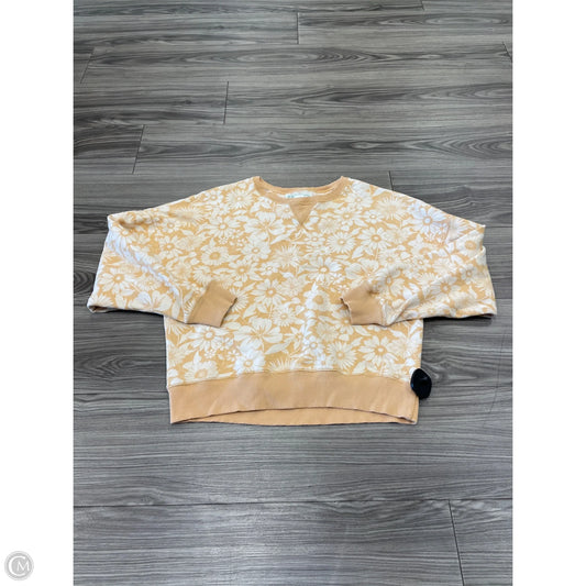 Sweatshirt Crewneck By American Eagle In Yellow, Size: M