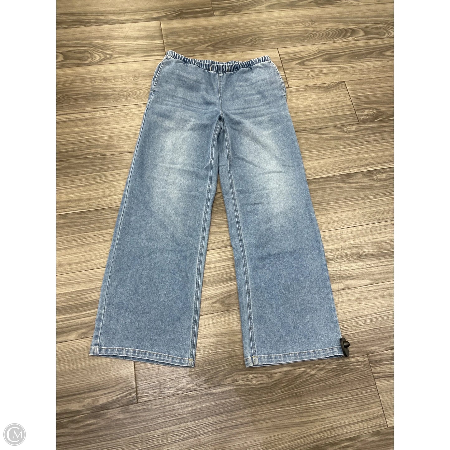 Jeans Wide Leg By Vanilla Star In Blue, Size: S