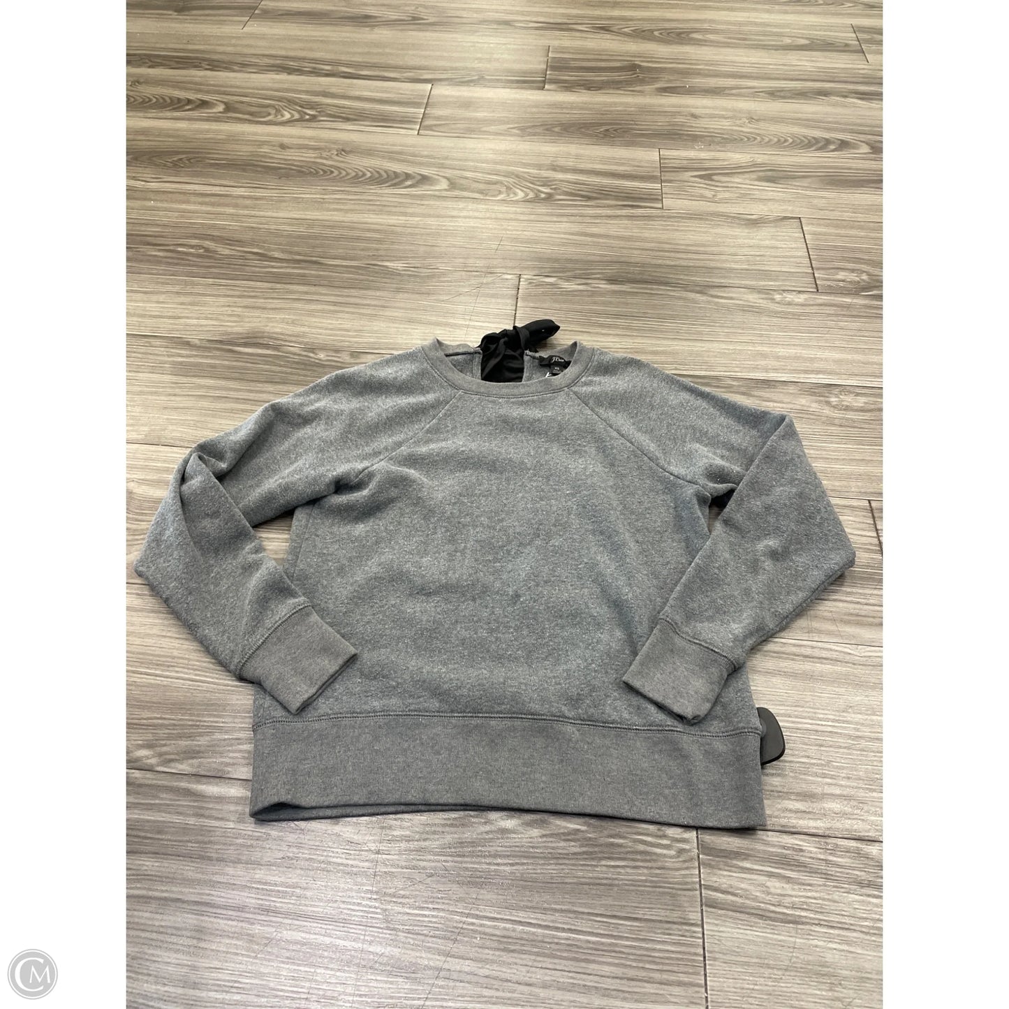 Sweatshirt Crewneck By J. Crew In Grey, Size: Xs