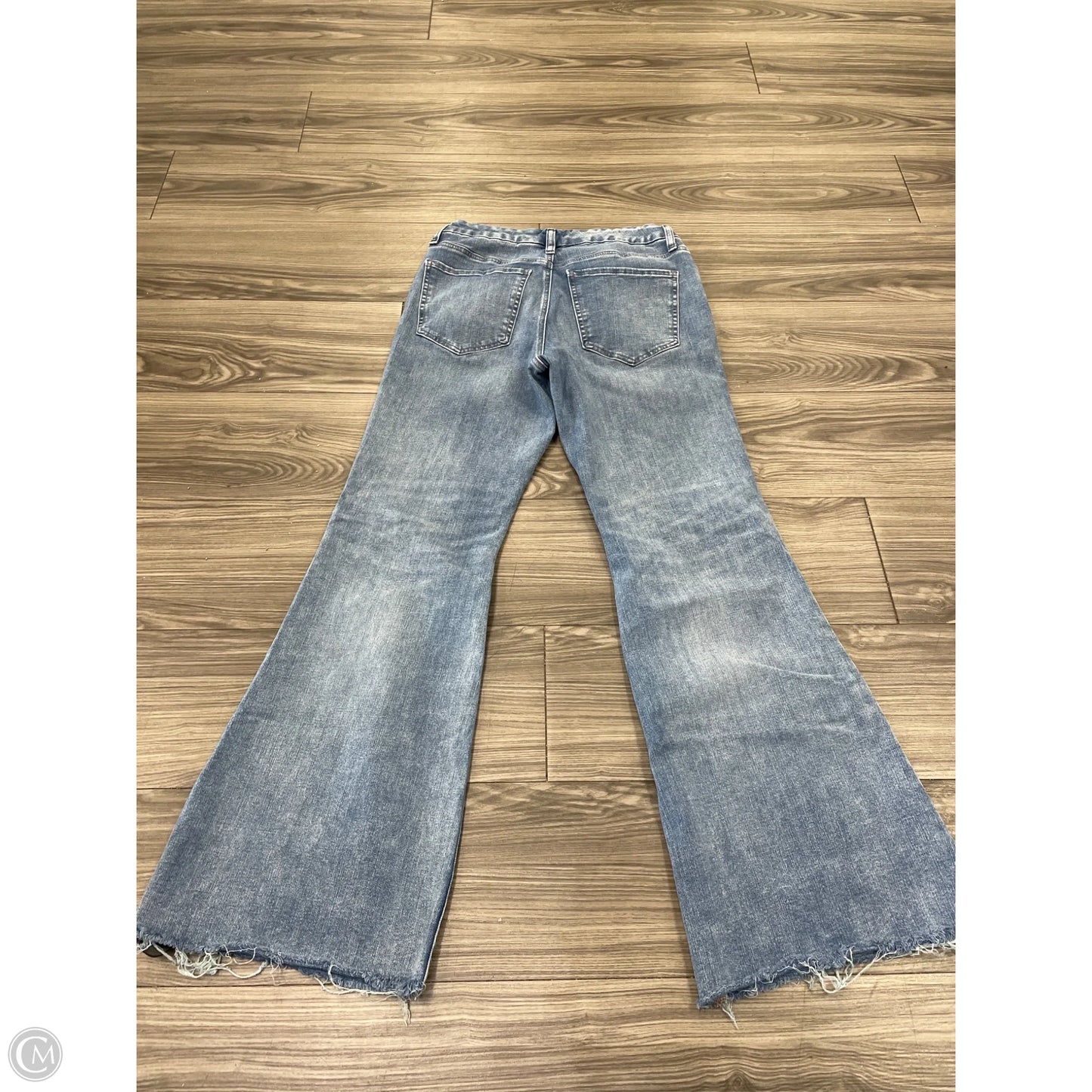 Jeans Flared By Express In Blue, Size: 12