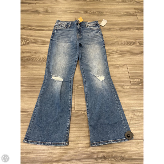 Jeans Flared By Kut In Blue, Size: 8