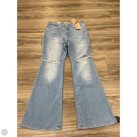 Jeans Flared By Levis In Blue, Size: 12