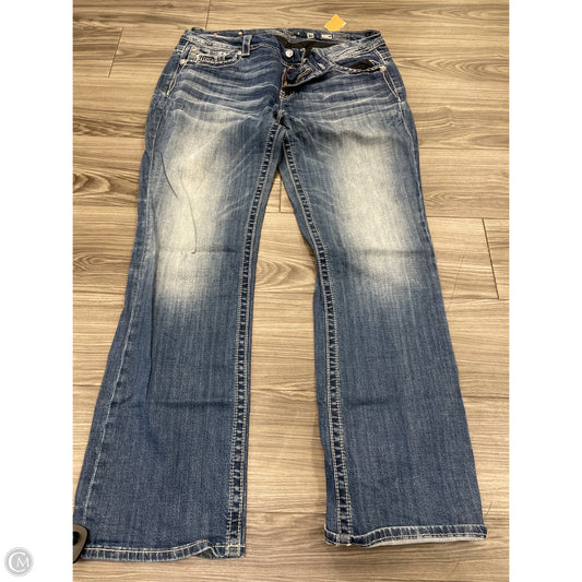 Jeans Boot Cut By Miss Me In Blue, Size: 18