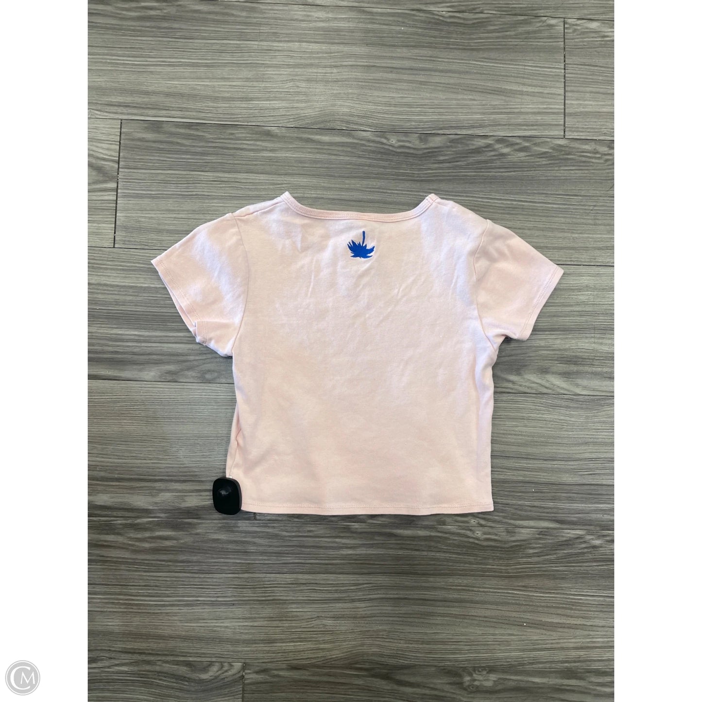 Top Short Sleeve Basic By Clothes Mentor In Pink, Size: M