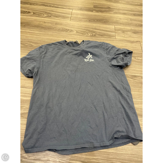 Top Short Sleeve By Port & Company In Blue, Size: 2x