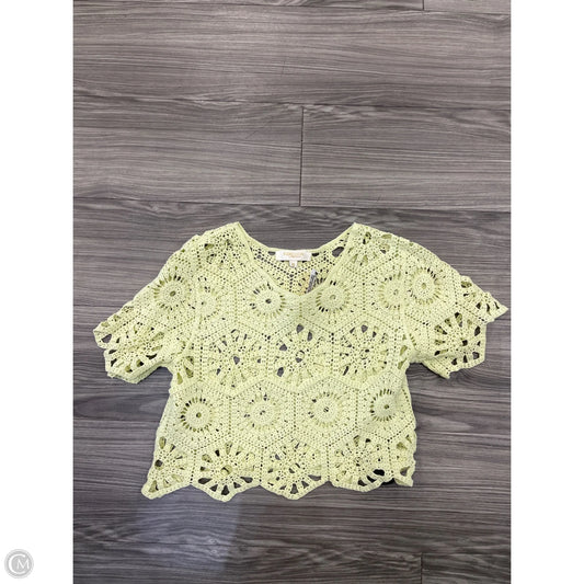 Top Short Sleeve Basic By Rebellion In Green, Size: Xs