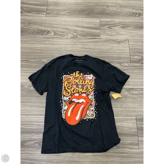 Top Short Sleeve By Clothes Mentor In Black, Size: S