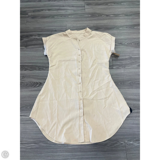 Dress Casual Short By Clothes Mentor In Tan, Size: Xl