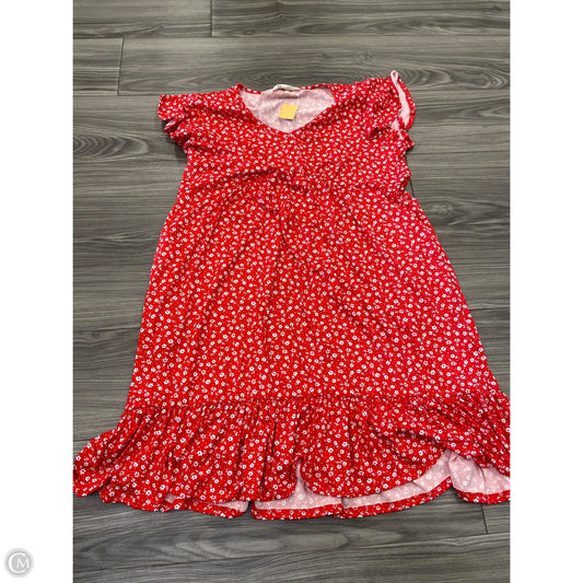 Dress Casual Short By Haptics In Red, Size: M
