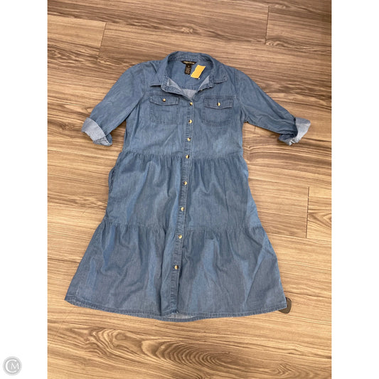 Dress Casual Short By Clothes Mentor In Blue, Size: S