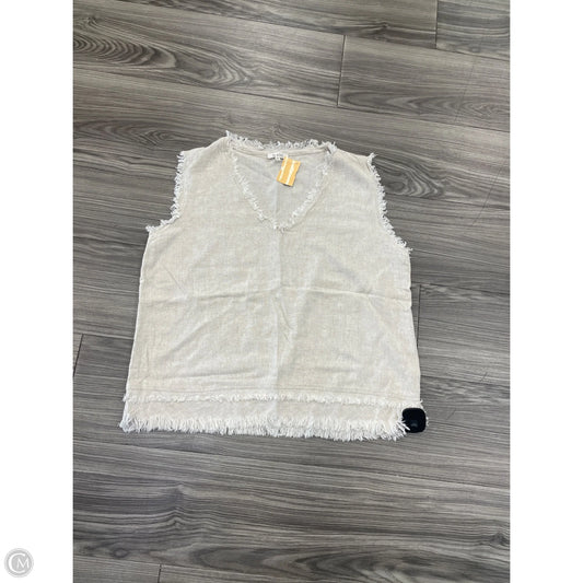 Tank Top By La Miel In Cream, Size: M