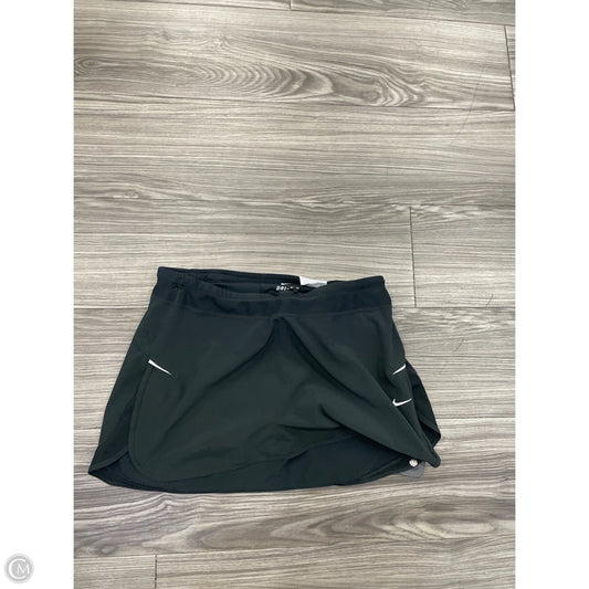 Athletic Skort By Nike In Black, Size: M