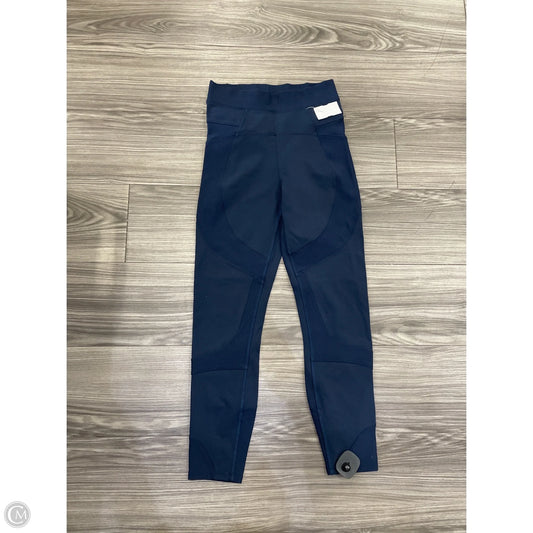 Athletic Leggings By Lululemon In Navy, Size: 2