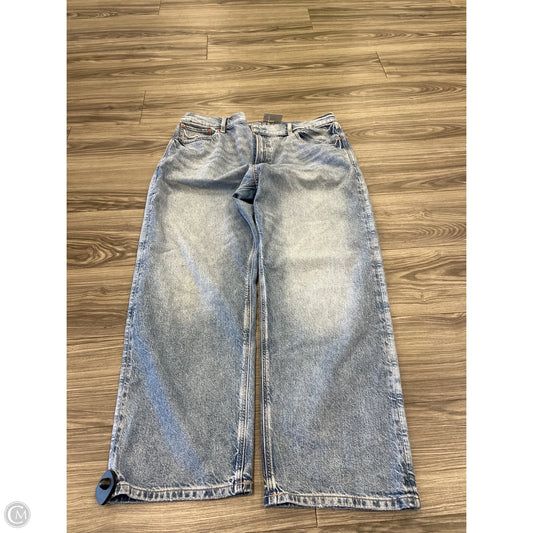 Jeans Boyfriend By American Eagle In Blue, Size: 14