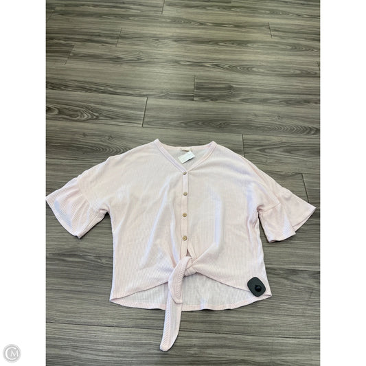 Top Short Sleeve Basic By Altard State In Pink, Size: L