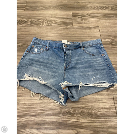 Shorts By Jessica Simpson In Blue, Size: 14