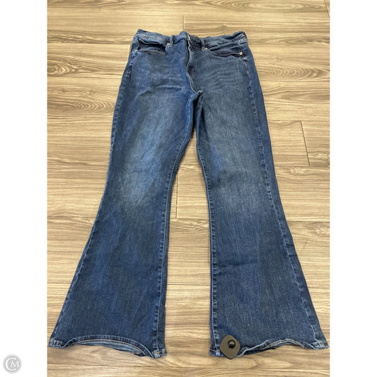 Jeans Flared By Lucky Brand In Blue, Size: 16