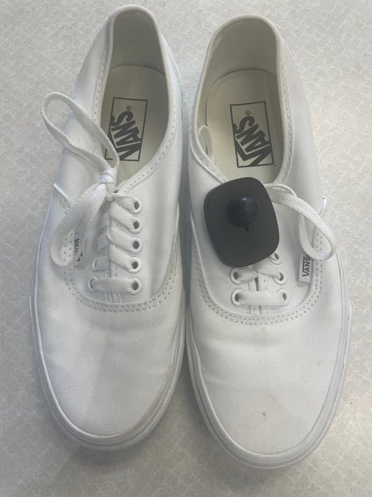 Shoes Sneakers By Vans In White, Size: 8