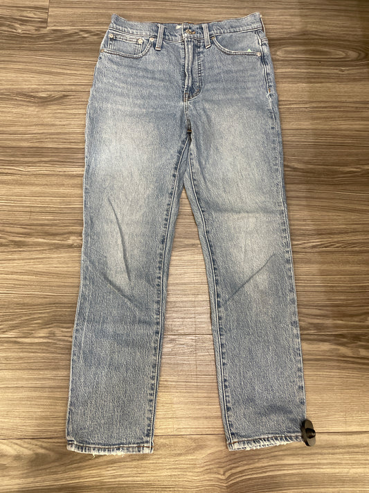 Jeans Boyfriend By Madewell In Blue, Size: 4