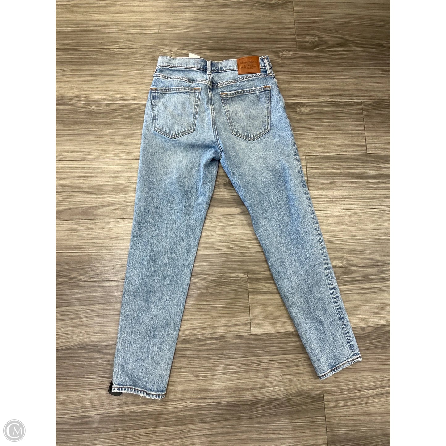 Jeans Straight By Abercrombie And Fitch In Blue, Size: 6