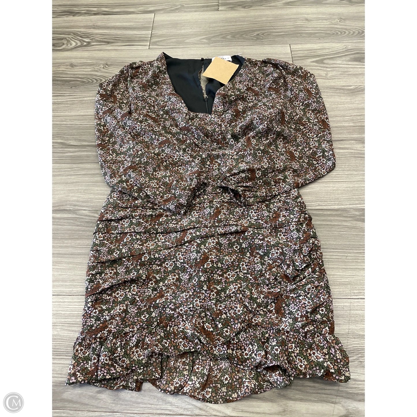 Dress Casual Midi By Clothes Mentor In Floral Print, Size: S