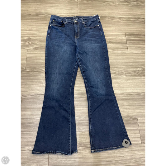 Jeans Boot Cut By Lucky Brand In Blue, Size: 14
