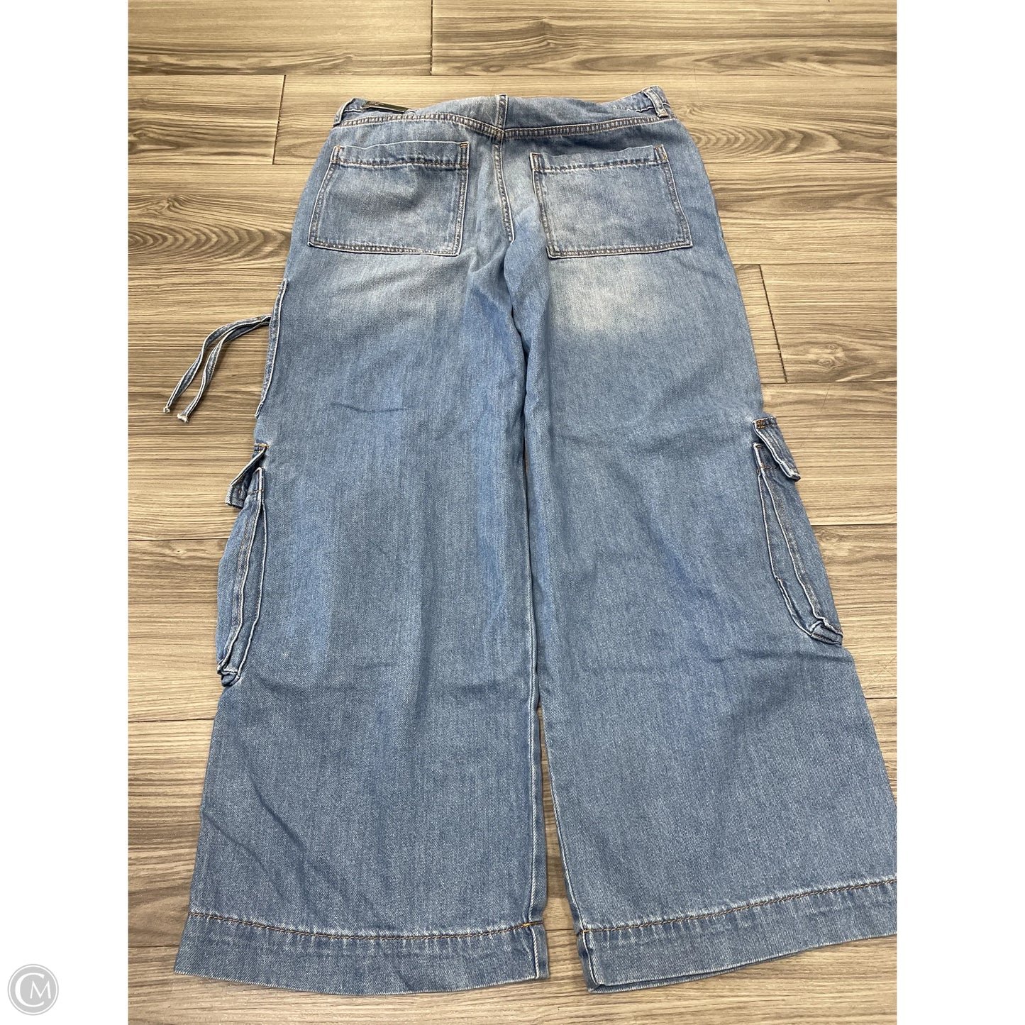 Jeans Wide Leg By Wild Fable In Blue, Size: 10