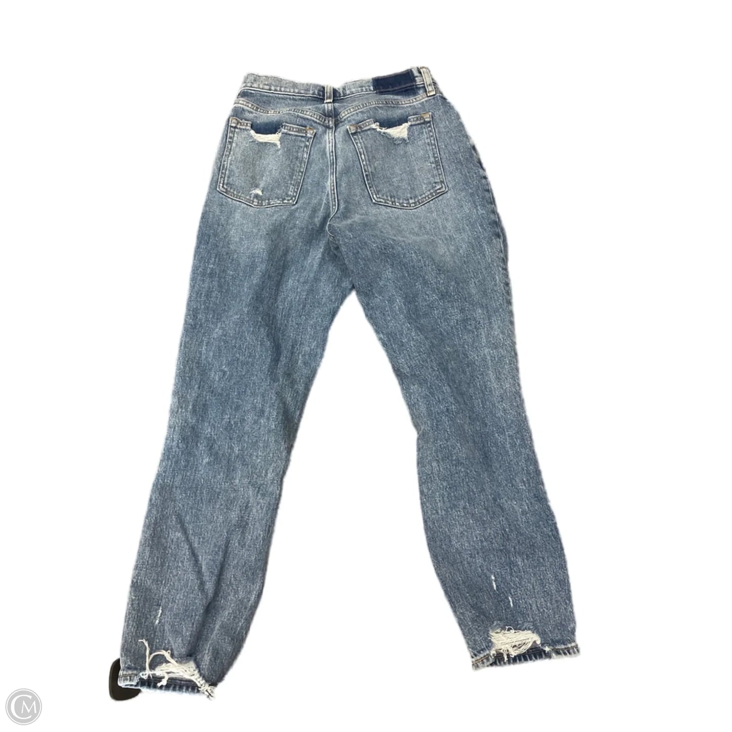 Jeans Straight By Abercrombie And Fitch In Blue, Size: 4
