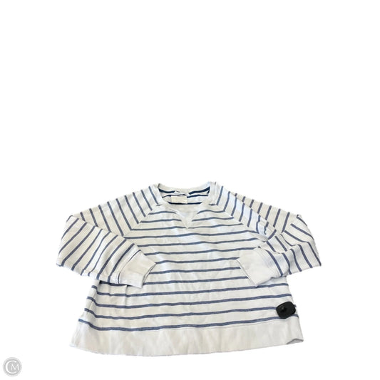 Top Long Sleeve By Jane And Delancey In Striped Pattern, Size: L