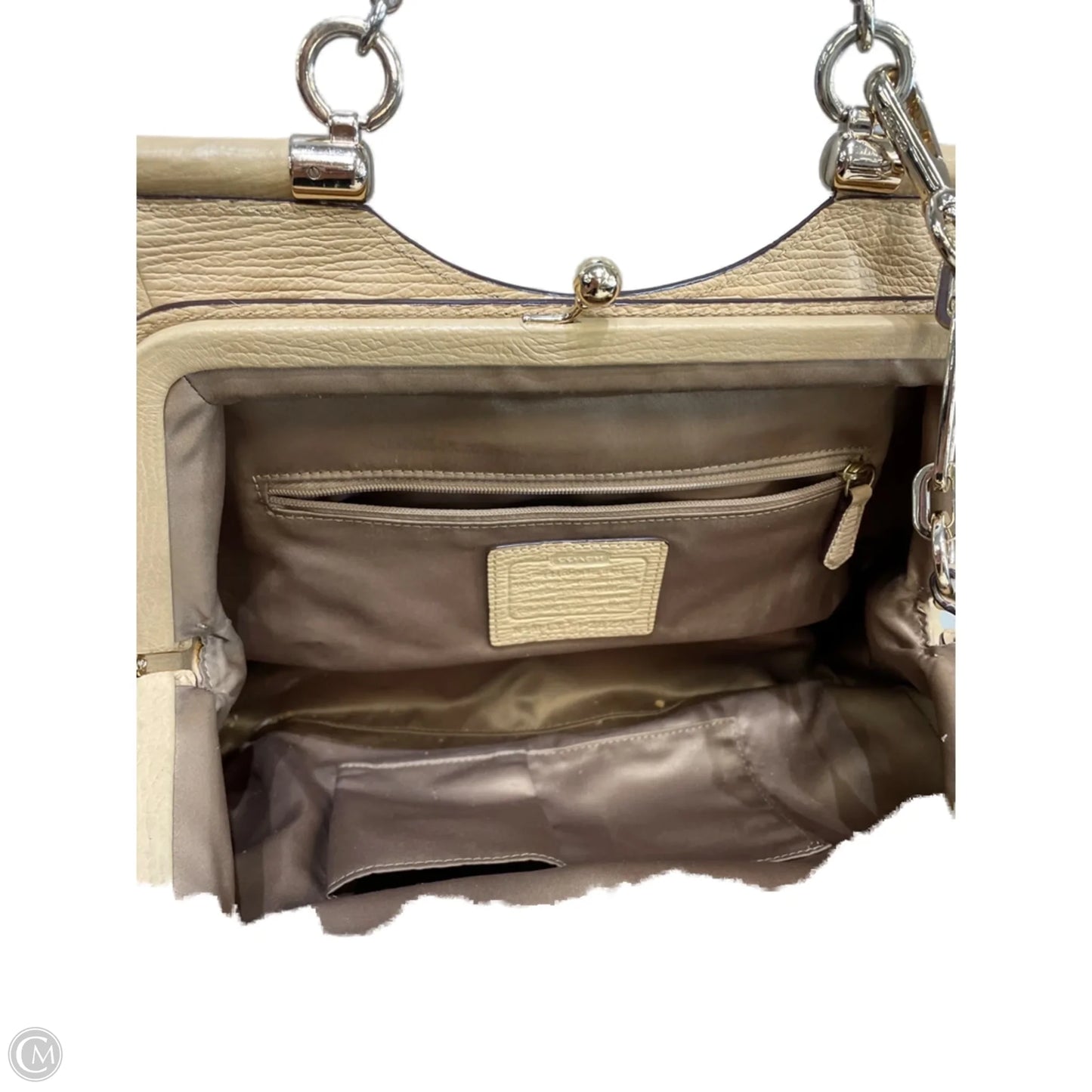 Handbag Designer By Coach, Size: Medium