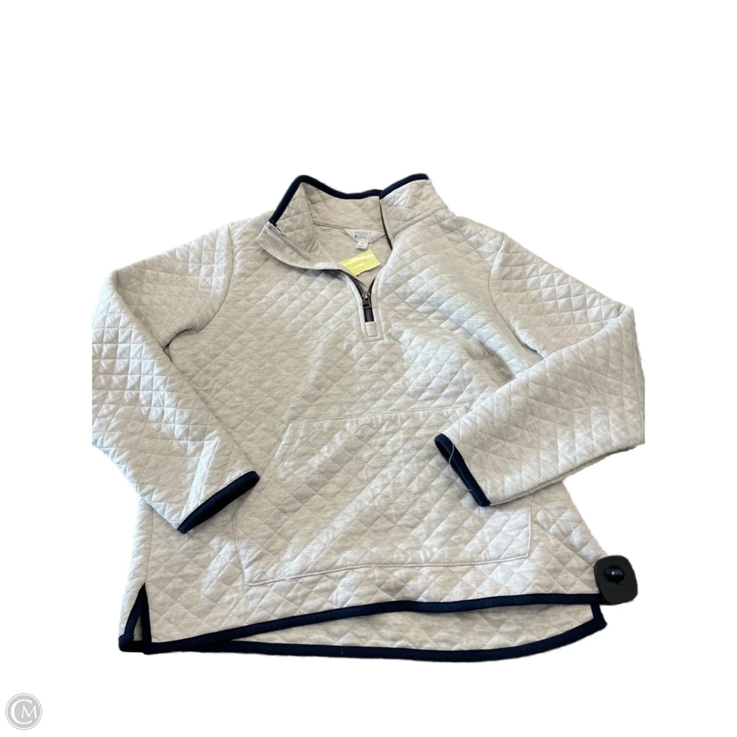 Top Long Sleeve By Market & Spruce In White, Size: M