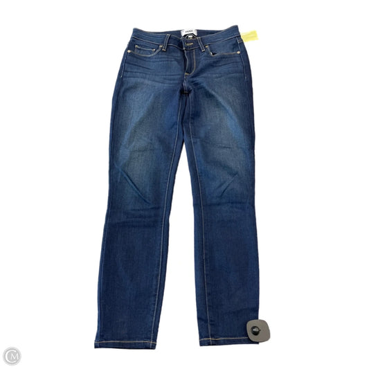 Jeans Skinny By Paige In Blue, Size: 4