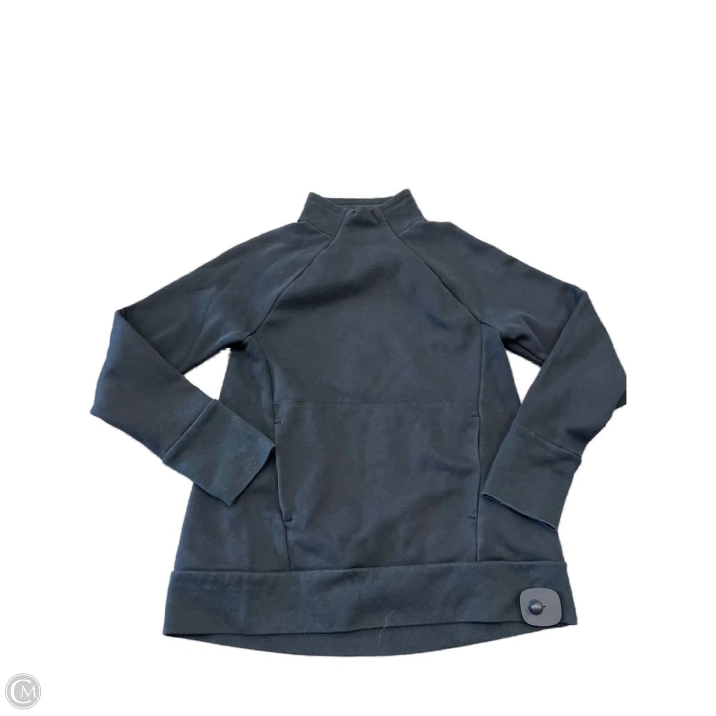 Athletic Sweatshirt Collar By Fabletics In Black, Size: Xs