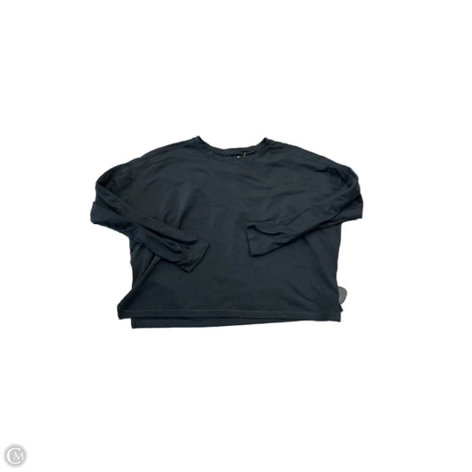 Top Long Sleeve By Clothes Mentor In Black, Size: M
