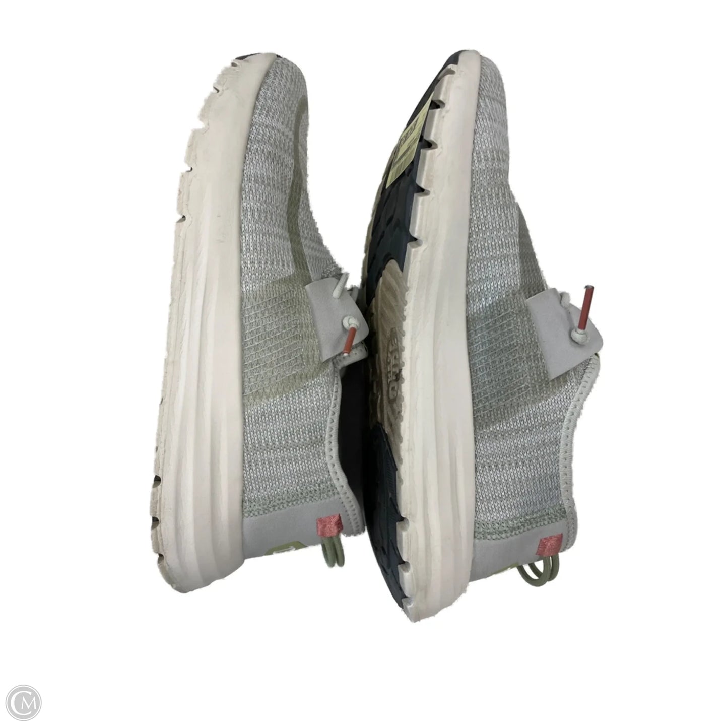 Shoes Sneakers By Hey Dude In Green, Size: 8