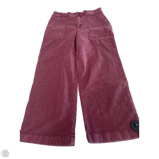 Pants Wide Leg By Maurices In Red, Size: 14