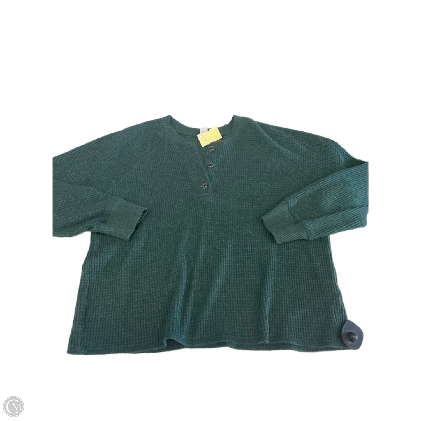 Top Long Sleeve By Old Navy In Green, Size: L