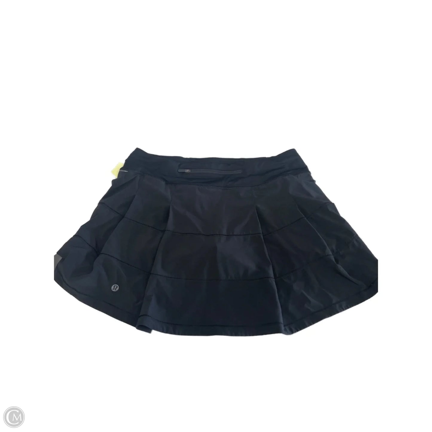 Athletic Skort By Lululemon In Black, Size: 8