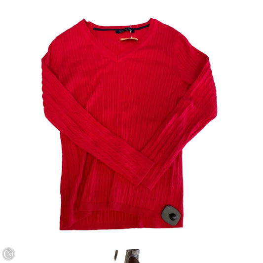 Sweater By Tommy Hilfiger In Red, Size: S