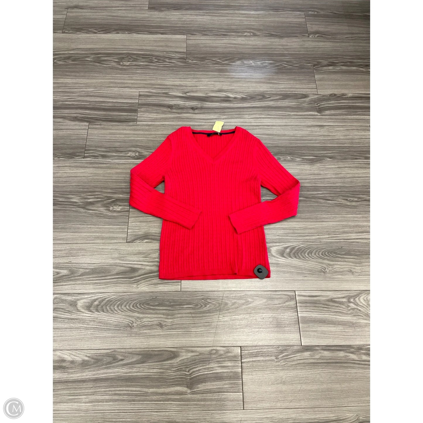 Sweater By Tommy Hilfiger In Red, Size: S
