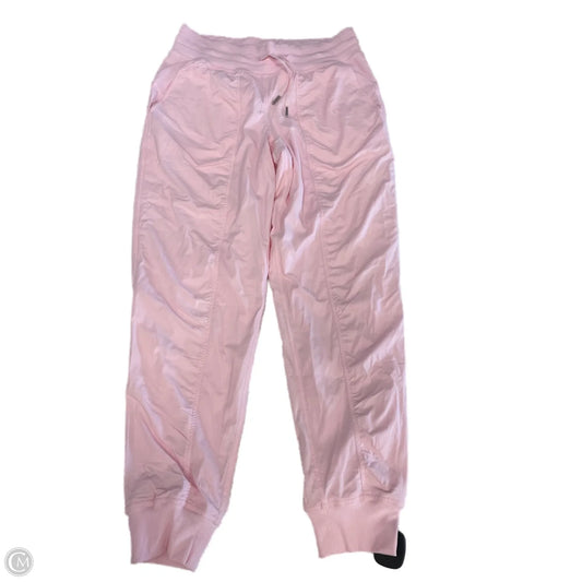 Athletic Pants By Lululemon In Pink, Size: 8