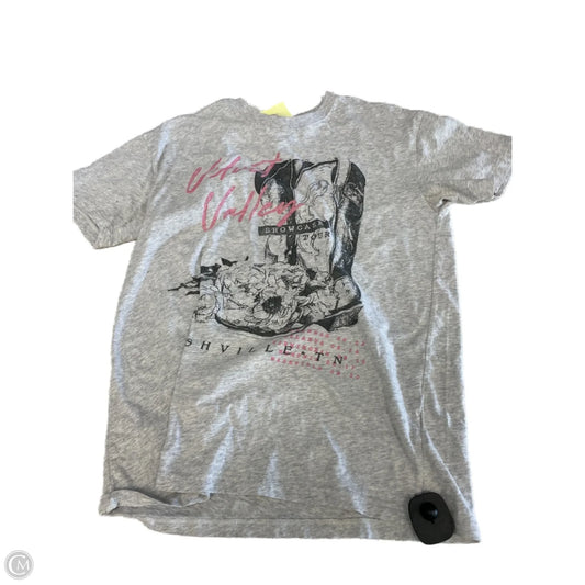 Top Short Sleeve By Hollister In Grey, Size: Xs