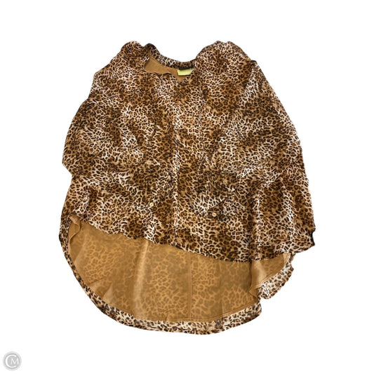 Top Long Sleeve By Lane Bryant In Animal Print, Size: 2x