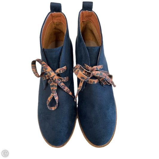 Shoes Heels Block By Corkys In Blue, Size: 7